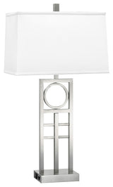 Twin-Light Double Nightstand Lamp, Single