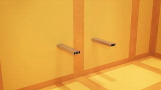 The Original™ Floating Shower Bench Kit with Orange Waterproof XPS Foam Board, 12x18