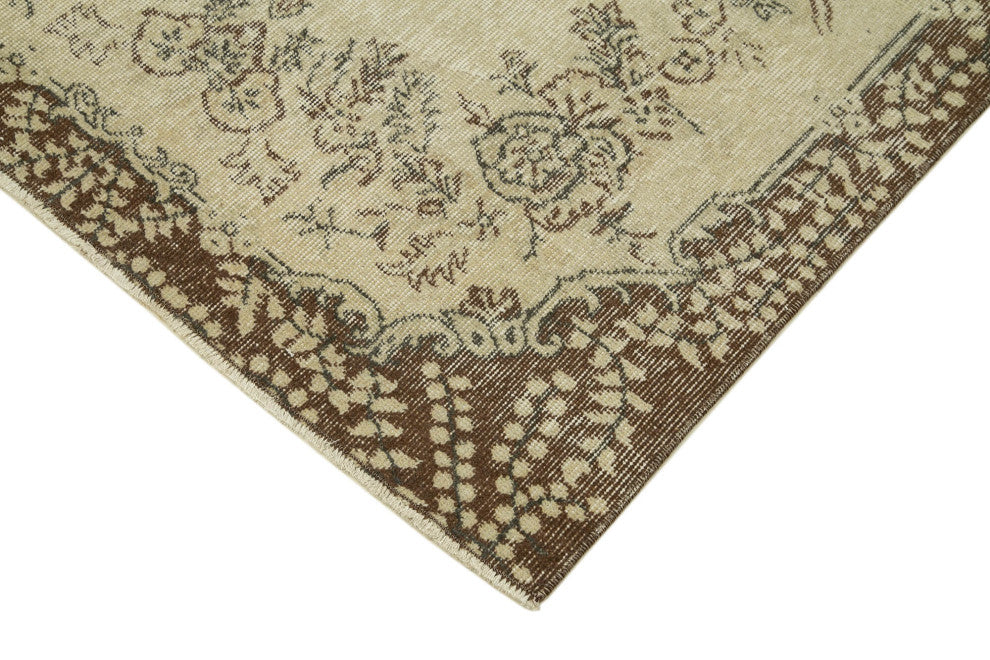 Rug N Carpet - Handwoven Oriental 3' 9" x 6' 7" Over-dyed Small Area Rug