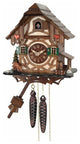 River City Clocks 32-09 One Day cuckoo Clock With Deer, Tree & Water Pump
