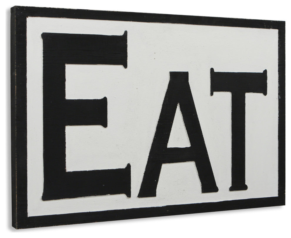 Wooden Wall Sign, Eat