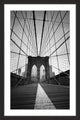 "Brooklyn Bridge II" Framed Painting Print, 30"x45"