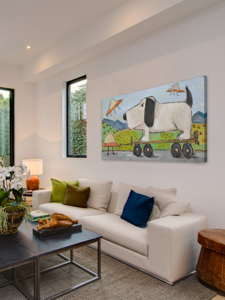 "The Abduction" Painting Print on Canvas by Tori Campisi