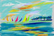 Marmont Hill, "Cap D Antibes" by Arthur Pina Painting on Wrapped Canvas, 24x16