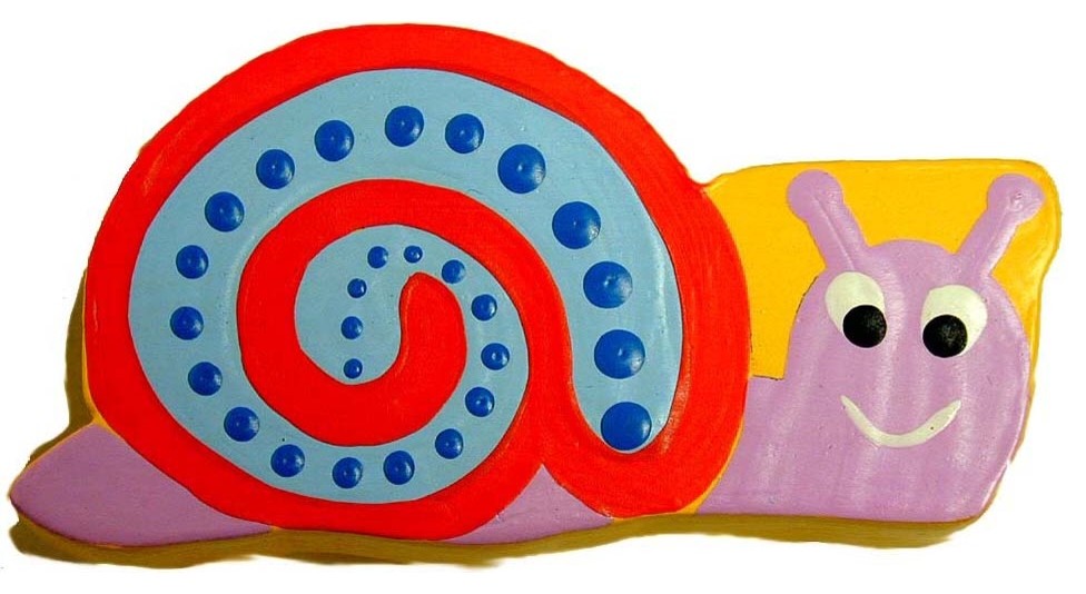 Snail Wooden Drawer Pull