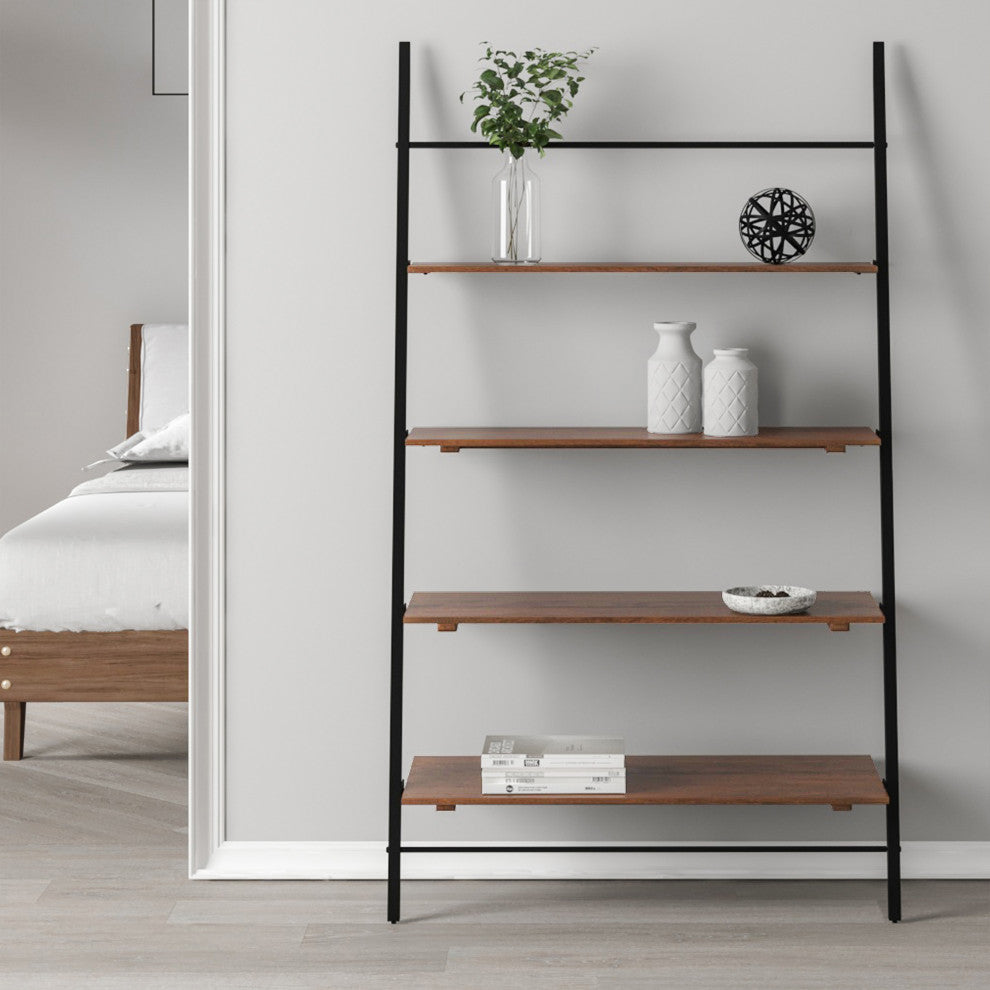 Lasalle Ladder Shelf, Walnut
