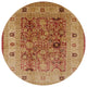 Ahgly Company Indoor Round Mid-Century Modern Area Rugs, 4' Round