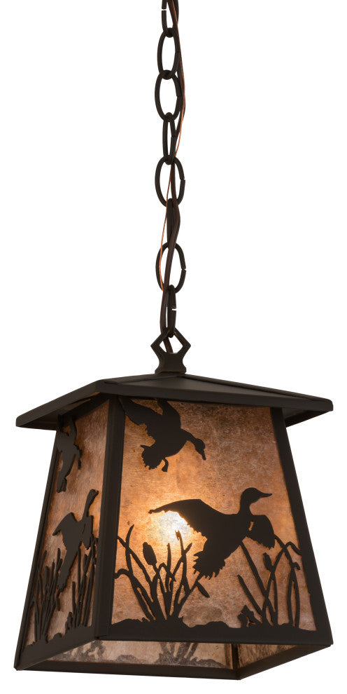 7Sq Ducks in Flight Mini Pendant