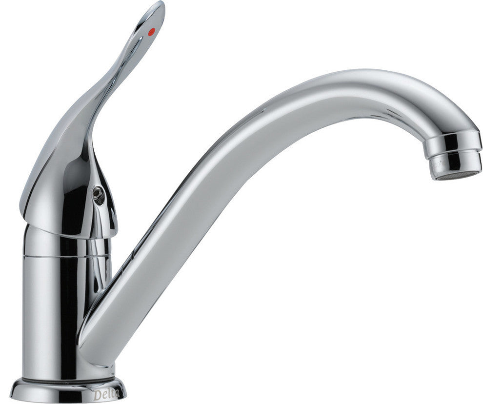 Delta HDF Single Handle Kitchen Faucet, Chrome, 101LF-HDF