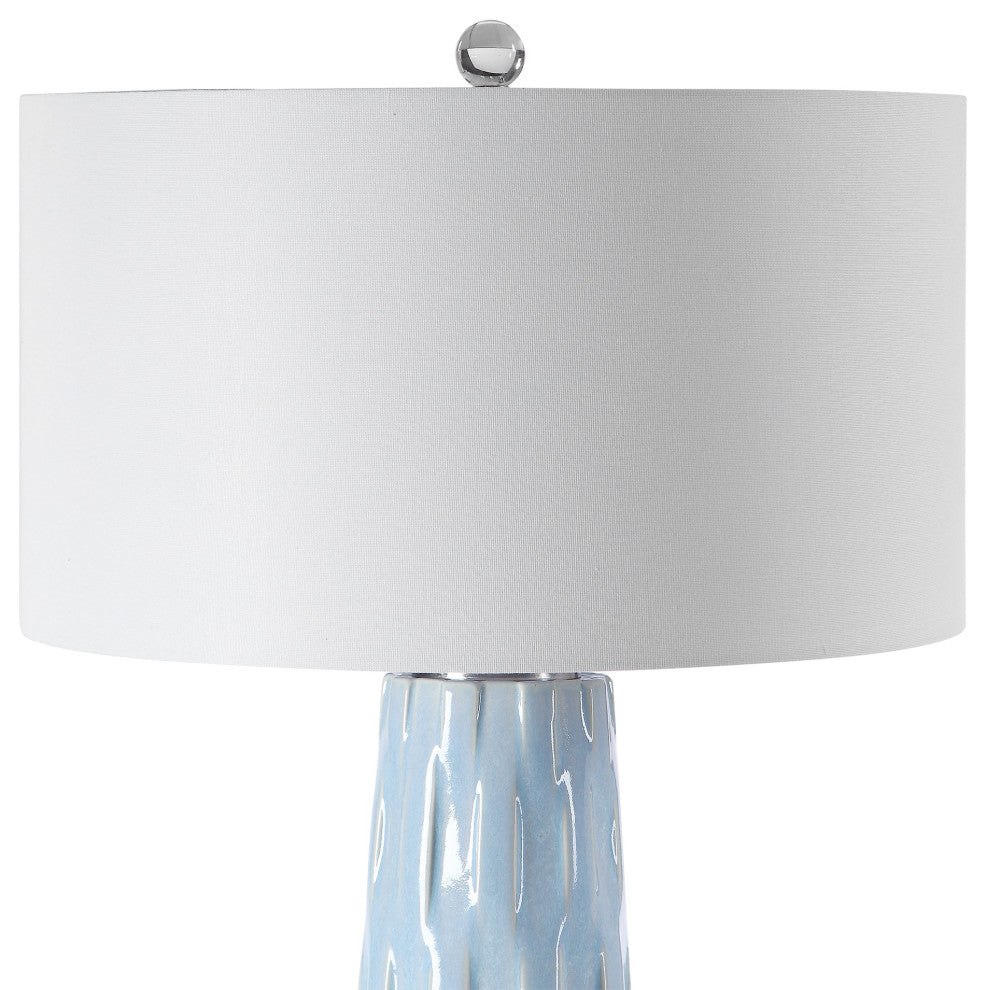 Uttermost Brienne-Light Blue Table Lamp