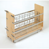 Wood Bakeware Pull Out Organizer With BB Soft Close, 5.26"