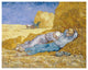 "The Siesta (La Siesta)" Digital Paper Print by Vincent Van Gogh, 18"x15"