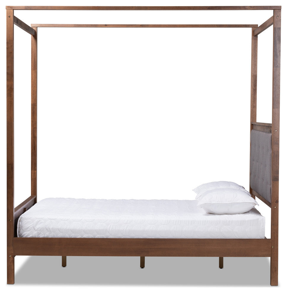 Inglott Modern Farmhouse Canopy Bed