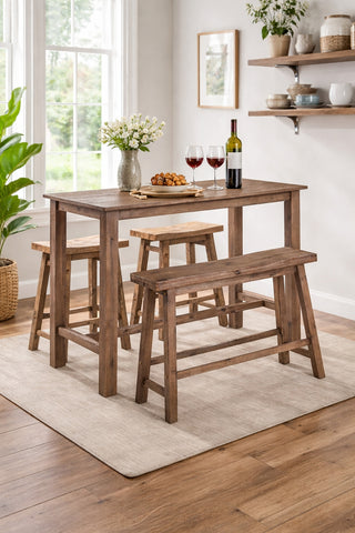 Sonoma Pub Table, Barnwood Wire-Brush