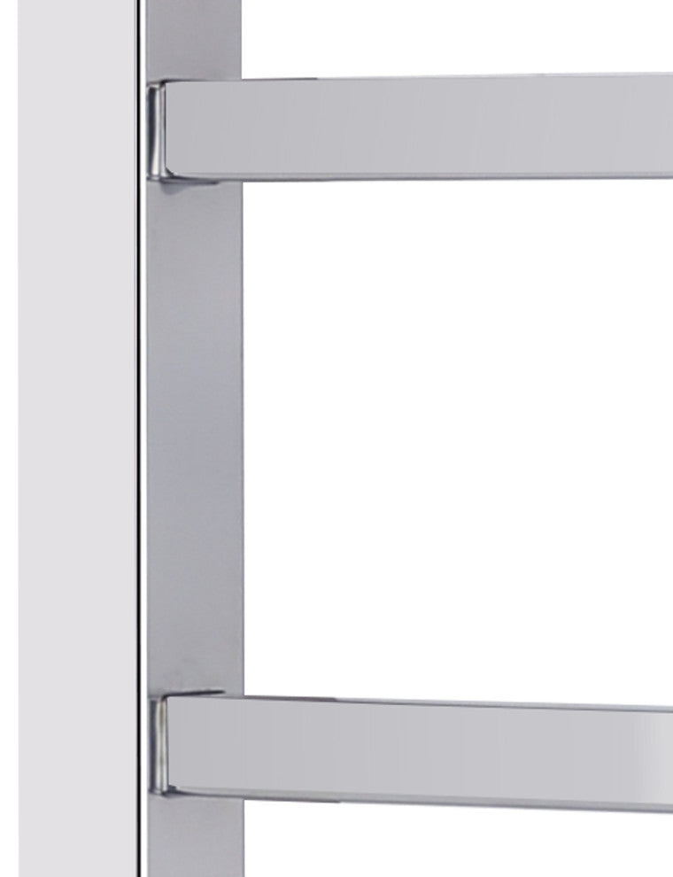 Tahoe Towel Warmer, Polished, 6 Bars