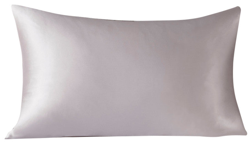 Madison Park Mulberry Silk Luxury Single Pillowcase, Lavender, King