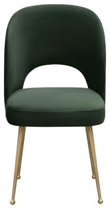 TOV Furniture Swell Forest Green Velvet Chair