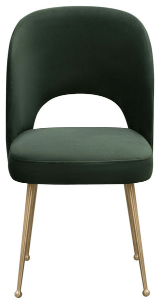 TOV Furniture Swell Forest Green Velvet Chair