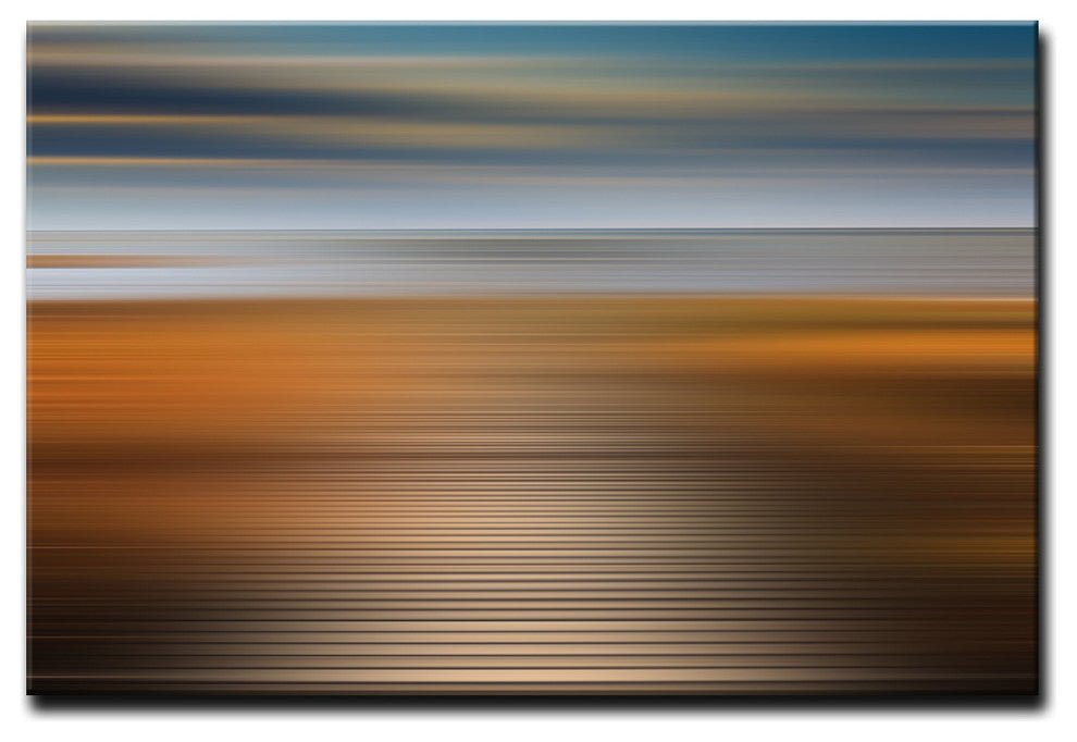 Ready2HangArt 'Blur Stripes XIV' Canvas Wall Art, 20 in. Highx30 in. Wide