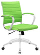 Modway Jive Mid Back Office Chair, Bright Green