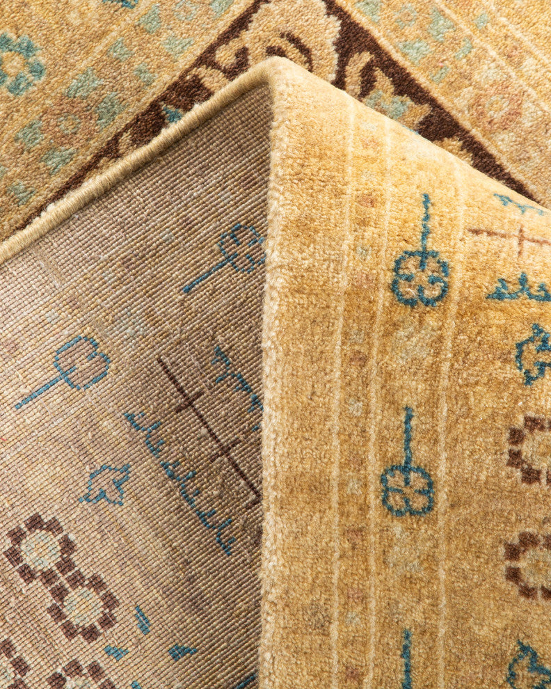Mogul, One-of-a-Kind Hand-Knotted Area Rug Ivory, 3' 0" x 8' 9"