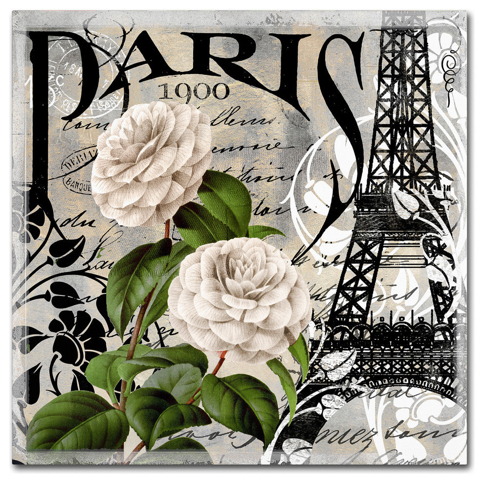 Color Bakery 'Paris Blanc II' Canvas Art, 24"x24"