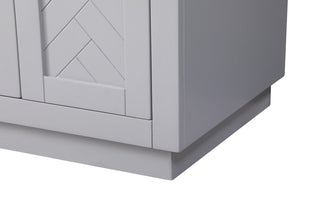 Home Living 24" Single Bathroom Vanity, Grey
