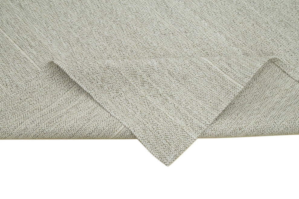Rug N Carpet - Handmade Turkish 6' 2'' x 9' 0'' Decorative Wool Kilim Rug