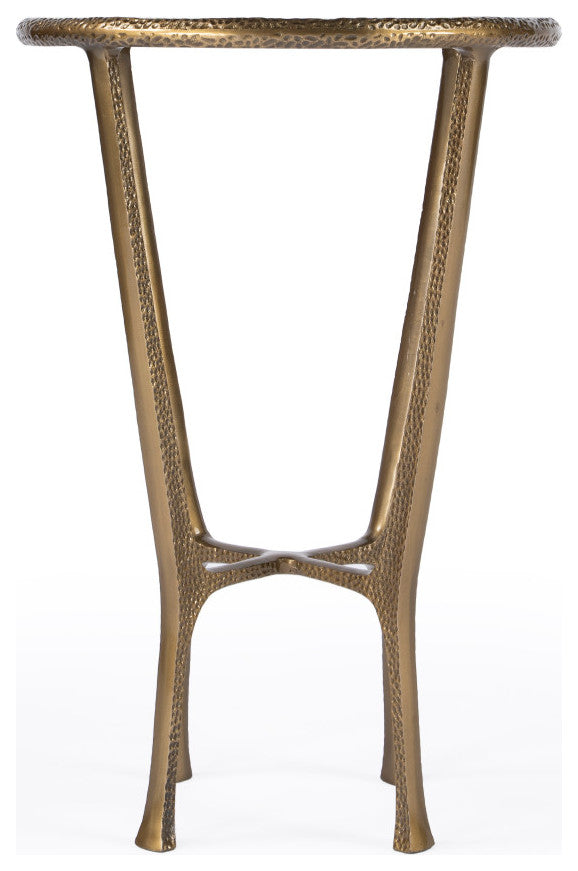 Switlania Marble Accent Table, White