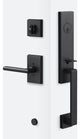Turin Handleset, Flat Black, Logan Interior Trim