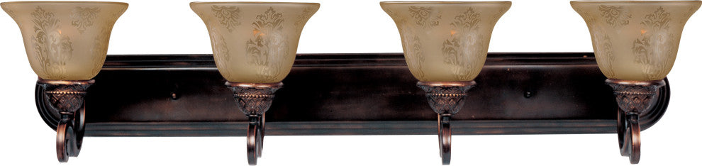 Maxim Symphony 4-Light Bath Vanity Oil Rubbed Bronze - 11233SAOI