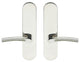 Phoenix Lever, Tubular Full Dummy Pair, LH, Polished/Satin Stainless Steel