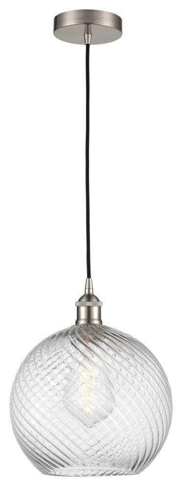 Innovations 616-1P-SN-G1214-10-LED 1-Light Mini Pendant, Brushed Satin Nickel