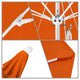 11' Fiberglass Umbrella White, Pacifica, Tuscan, 11'