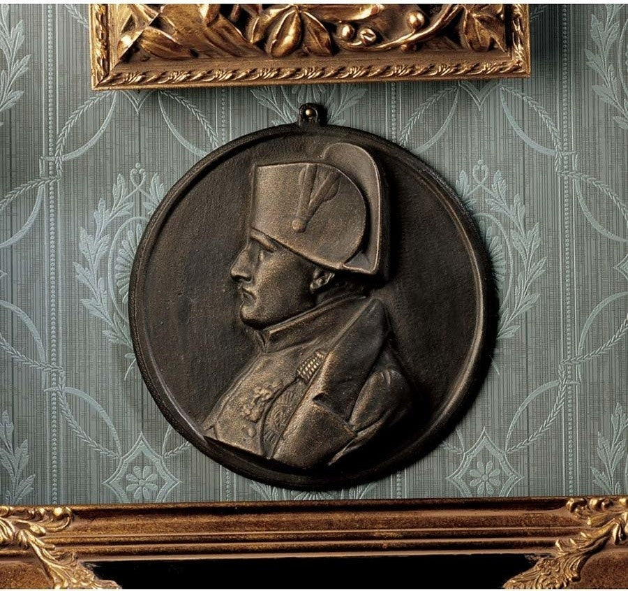 Napoleon Bonaparte Plaques, Set of 2