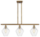 Innovations 516-3I-BB-G654-8-LED 3-Light Island Light, Brushed Brass