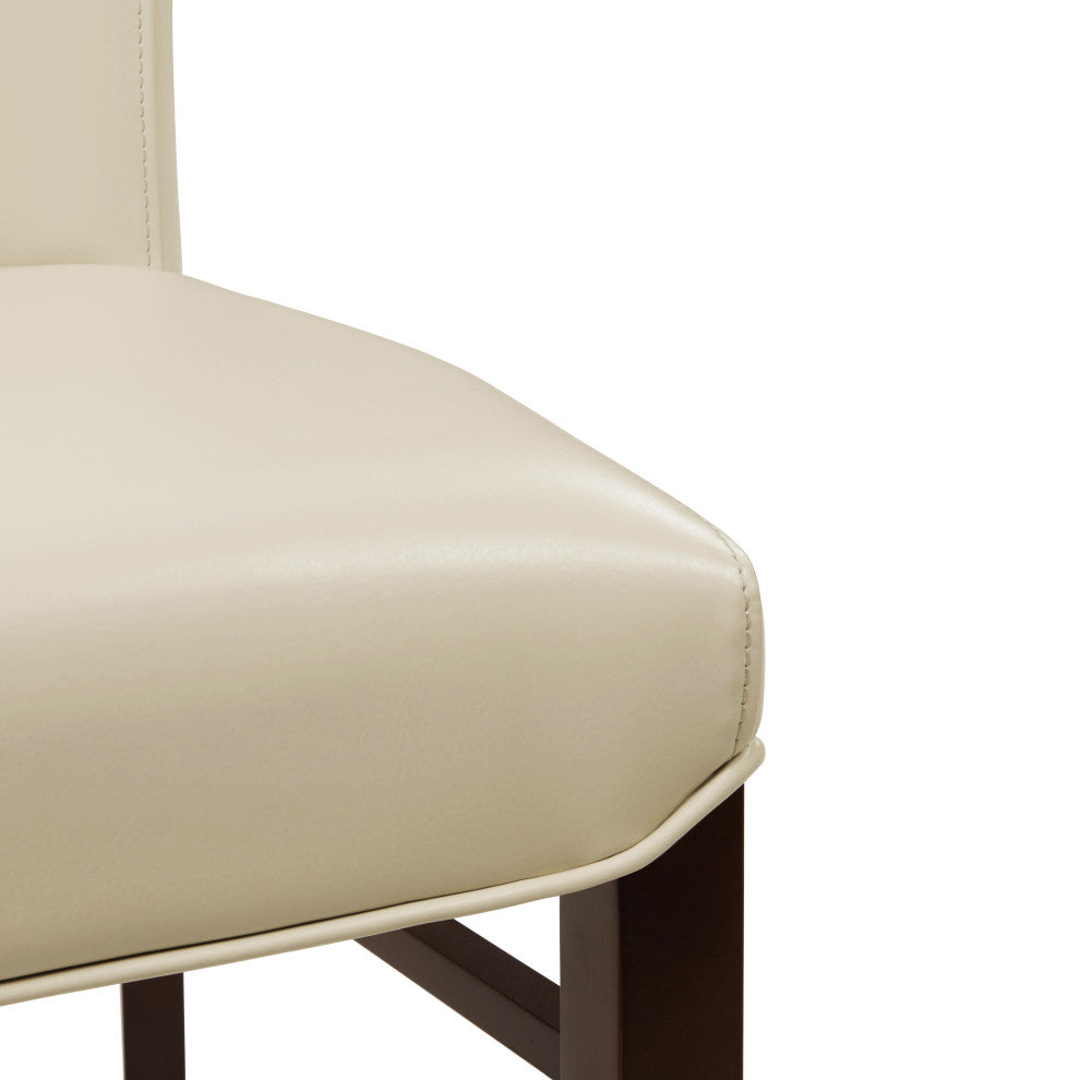 Milton Fabric Dining Side Chair, Cream
