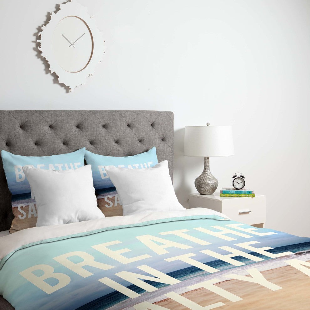 Deny Designs Leah Flores Breathe Duvet Cover - Lightweight