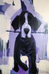 "I'm Fetch" Painting Print on Wrapped Canvas, 12"x18"