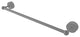 Prestige Skyline 24" Shower Door Towel Bar, Matte Gray