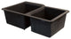 Transolid Radius Granite 31-in Undermount Kitchen Sink