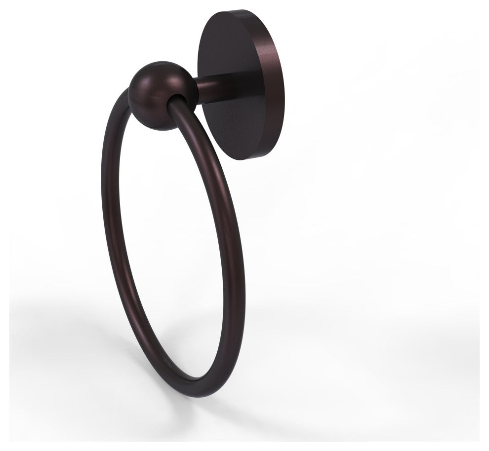 Prestige Skyline Towel Ring, Antique Bronze