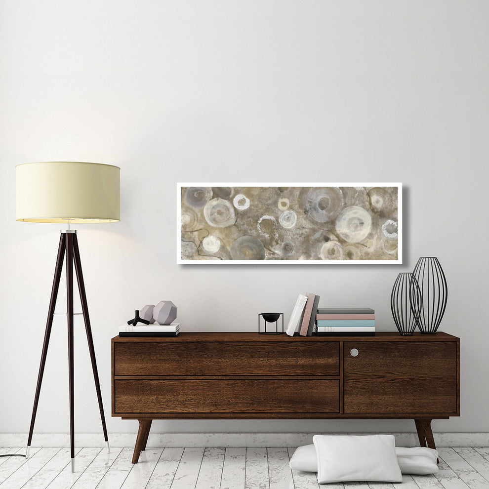 "Neutral Agate II" Digital Paper Print by Albena Hristova, 56"x20"