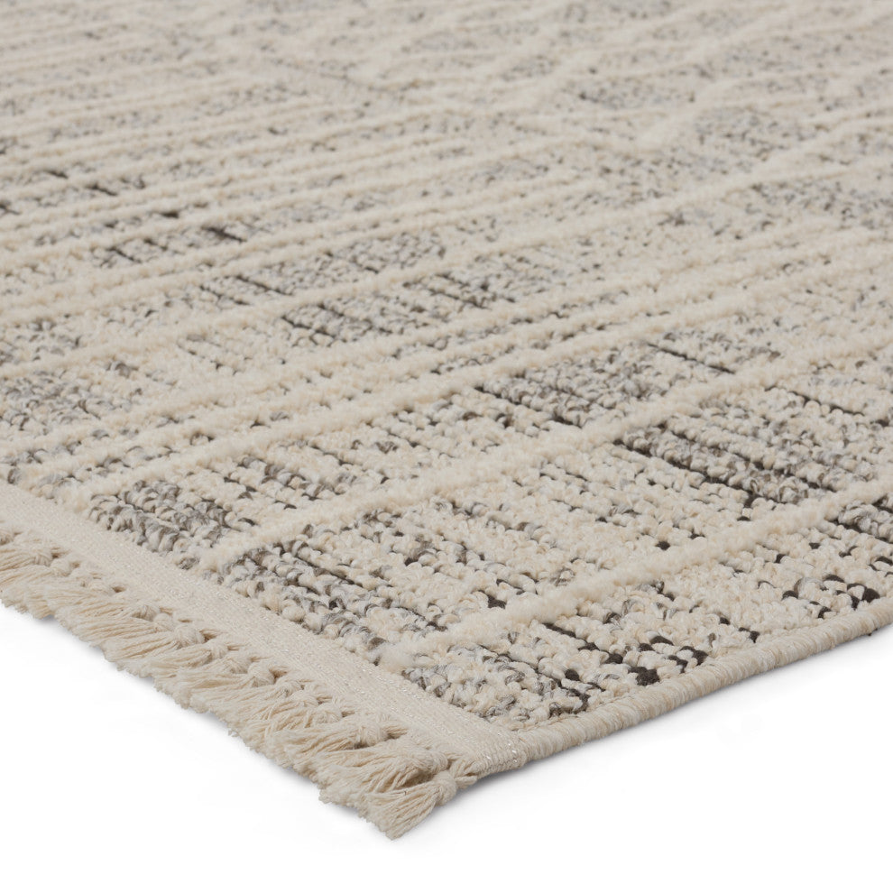 Jaipur Living Caiya Trellis Cream/ Gray Area Rug 8'X10'