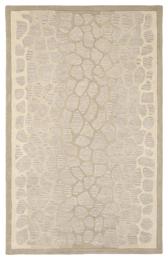 Safavieh Martha Stewart Wool Hand Crafted MSR3615B 8''x10'' Beige Rug