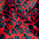 Red Black Plush Faux Fur Luxury Throw Blanket, Blanket 96Lx110W Queen