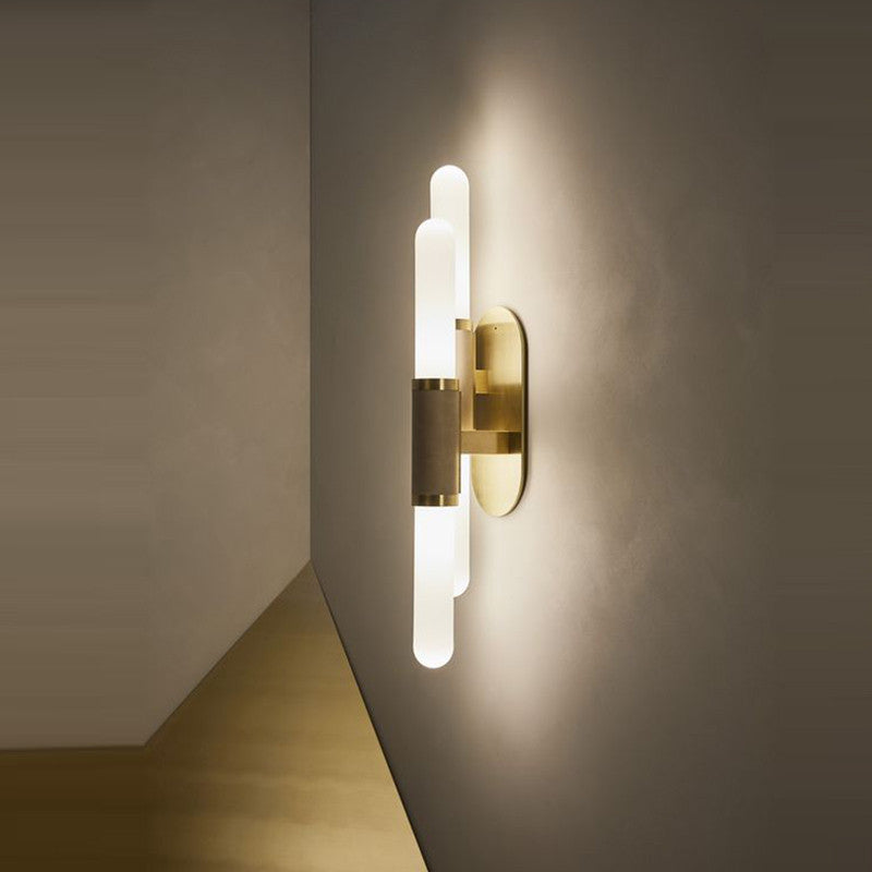Luxury LED Wall Lamp in a Nordic Style for Dining Room, Restaurant, 2 Lights