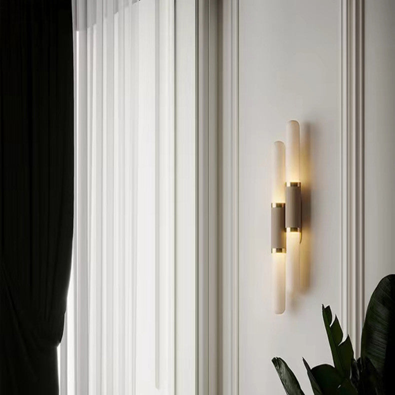 Luxury LED Wall Lamp in a Nordic Style for Dining Room, Restaurant, 2 Lights
