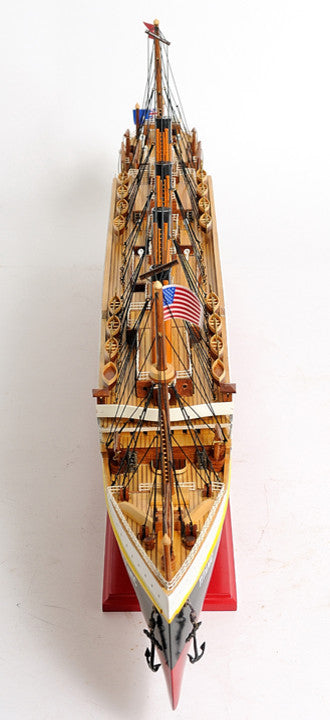 Titanic Painted Cruise Ship Model, Small