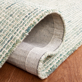 Safavieh Couture Abstract Collection ABT484 Area Rug, Green/Ivory, 11'x15'